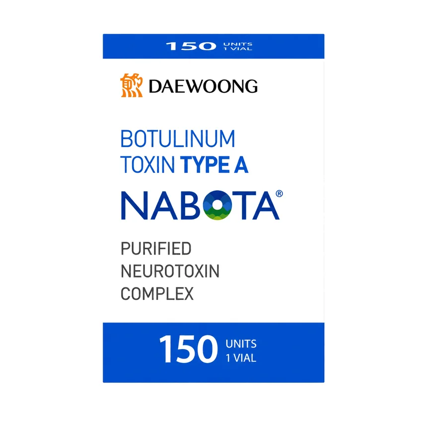 Nabota® 150U — Botulinum toxin type A by Daewoong, Korean wholesale supply